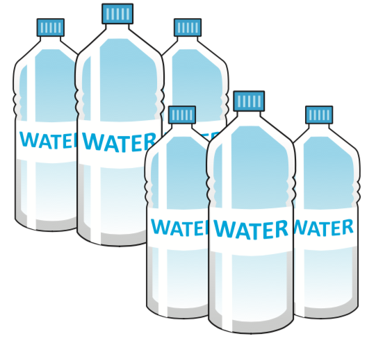 How much water is needed to fill the AquaBed system?